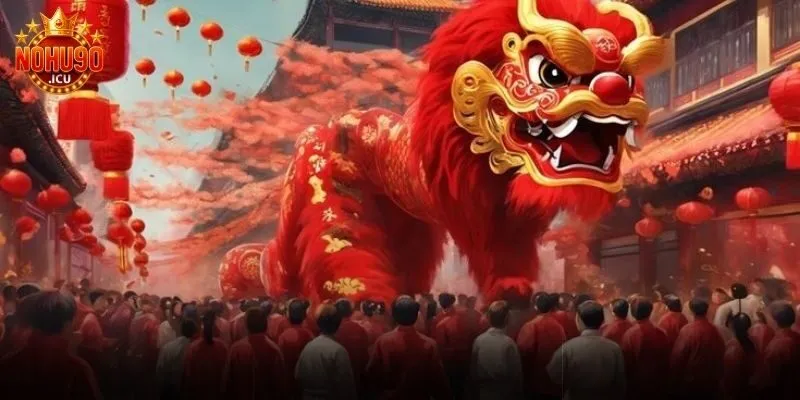 Múa lân may mắn – Biểu tượng gắn liền với văn hóa phồn thịnh Nguồn gốc của múa lân may mắn